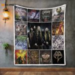 Obituary Quilt Blanket For Fans Home Decor Gift