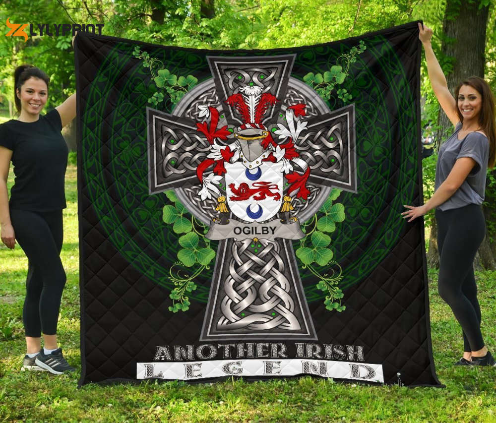 Ogilby Ireland Irish Legend 3D Customized Quilt Ogilby Ireland Irish Legend 3D Customized Quilt