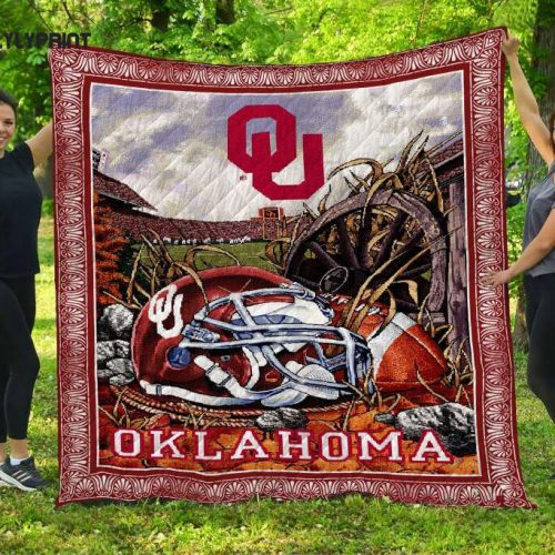 Oklahoma 3D Customized Quilt Blanket For Fans Home Decor Gift