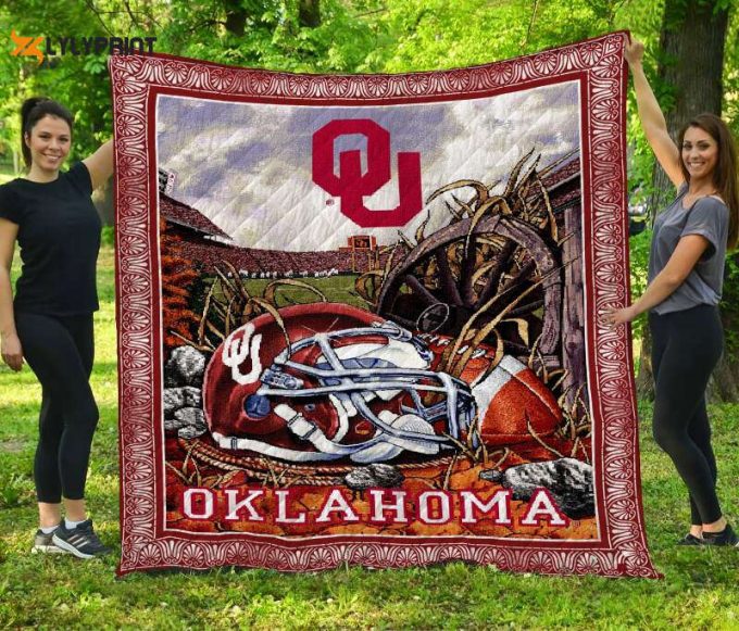 Oklahoma 3D Customized Quilt Blanket For Fans Home Decor Gift