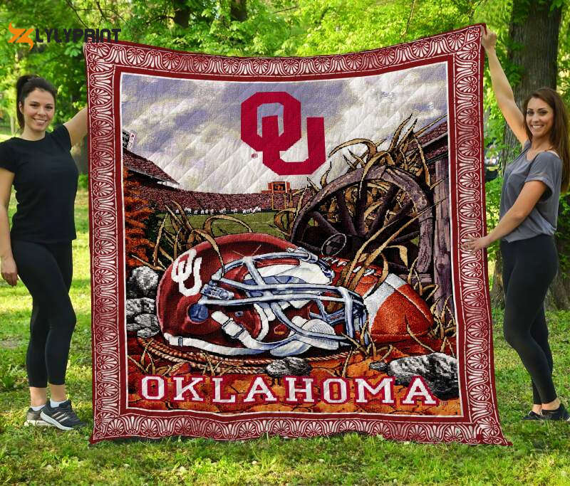 Oklahoma 3D Customized Quilt Blanket For Fans Home Decor Gift Oklahoma 3D Customized Quilt Blanket For Fans Home Decor Gift