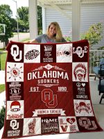Oklahoma Sooners 1 Quilt Blanket For Fans Home Decor Gift