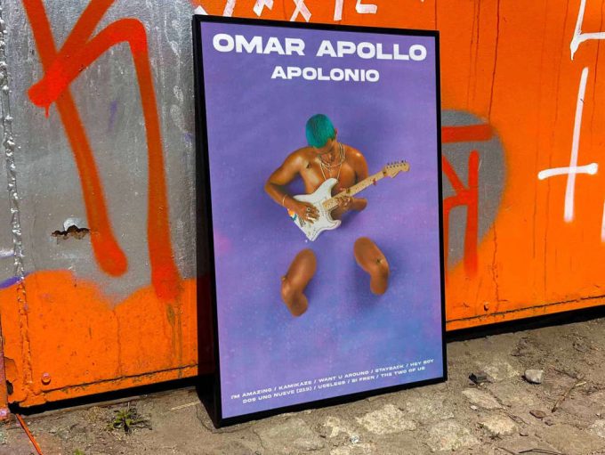 Omar Apollo “Apolonio” Album Cover Poster #fac