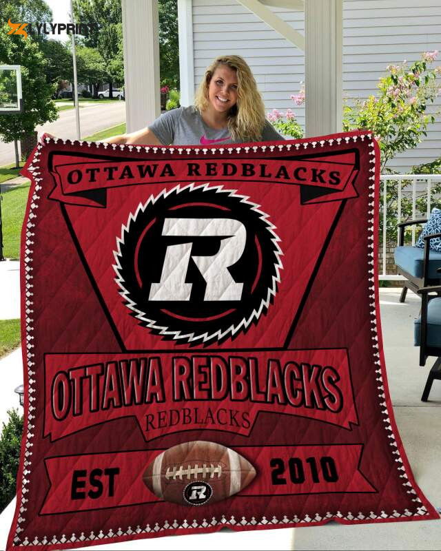 Ottawa Redblacks 3D Customized Quilt Blanket For Fans Home Decor Gift Ottawa Redblacks 3D Customized Quilt Blanket For Fans Home Decor Gift