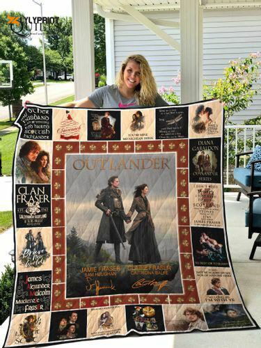 Outlander Quilt Blanket For Fans Home Decor Gift