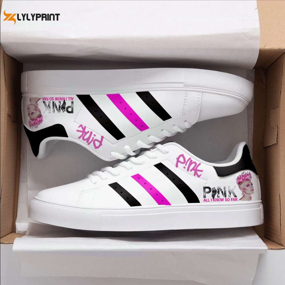 P!nk 3 Skate Shoes For Men Women Fans Gift P!nk 3 Skate Shoes For Men Women Fans Gift