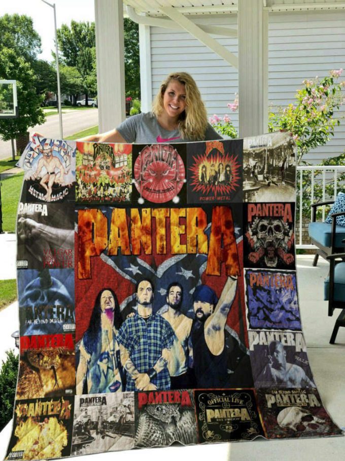Pantera 3 Quilt Blanket For Fans Home Decor Gift