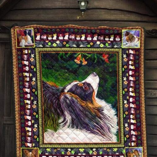 Papillion Its Nice To Have A Friend 3D Customized Quilt