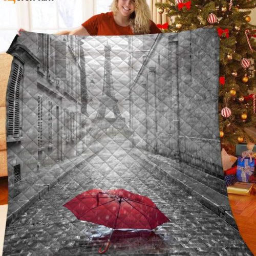 Paris 3D Customized Quilt