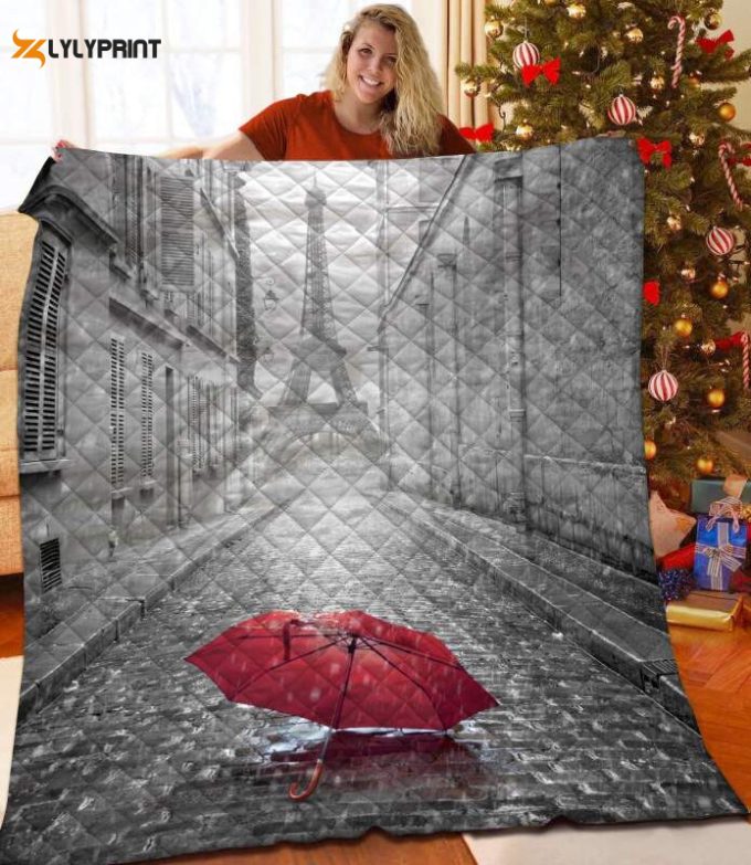 Paris 3D Customized Quilt