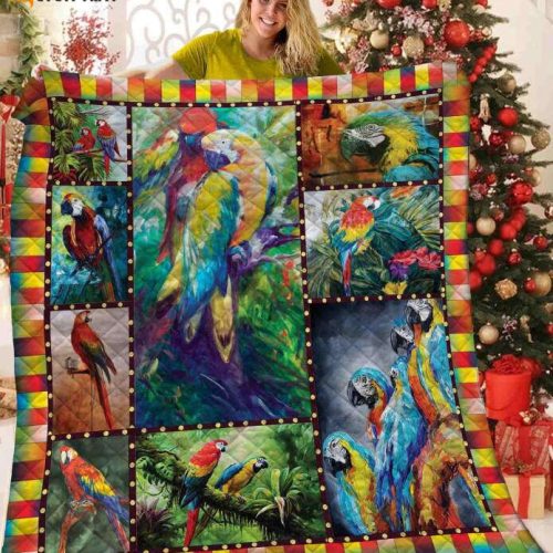 Parrot 3D Customized Quilt