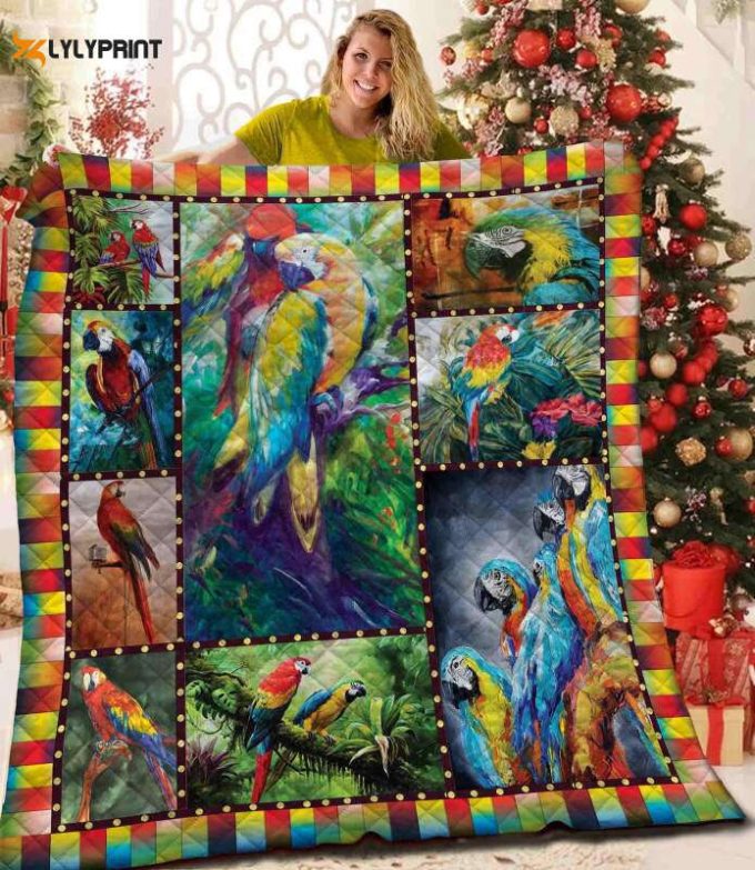 Parrot 3D Customized Quilt