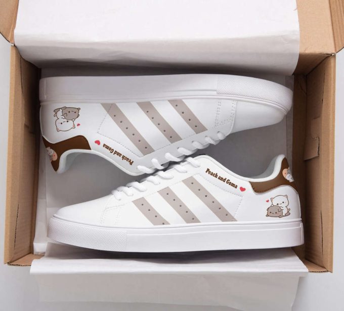 Peach and Goma Skate Shoes For Men And Women Fans Gift