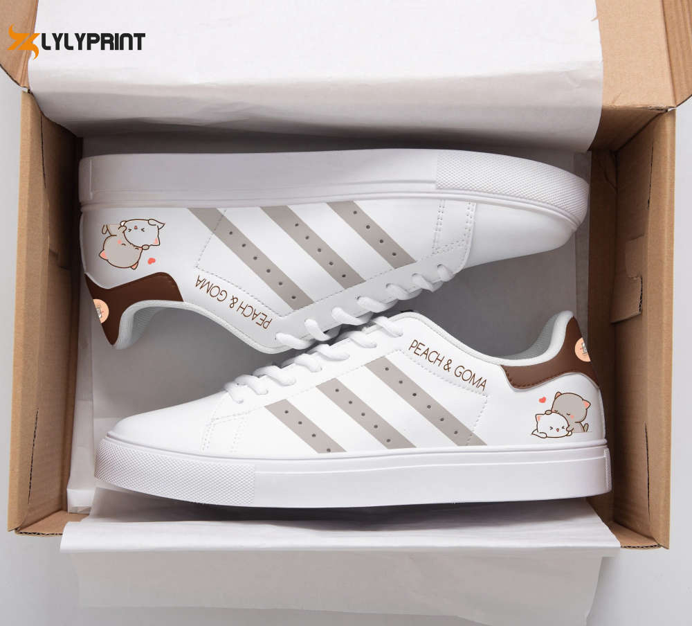 Peach and Goma Skate Shoes For Men Women Fans Gift Peach and Goma Skate Shoes For Men Women Fans Gift
