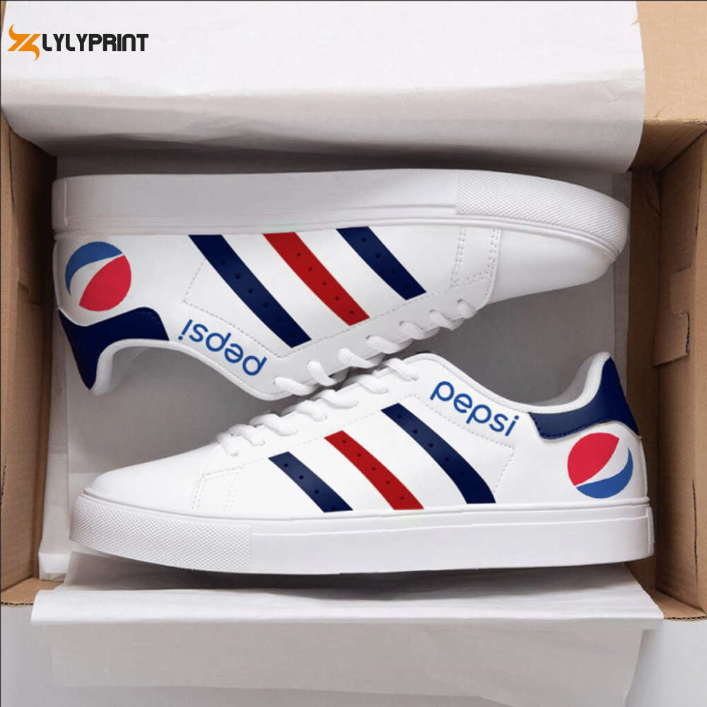 Pepsi Skate Shoes For Men Women Fans Gift Pepsi Skate Shoes For Men Women Fans Gift