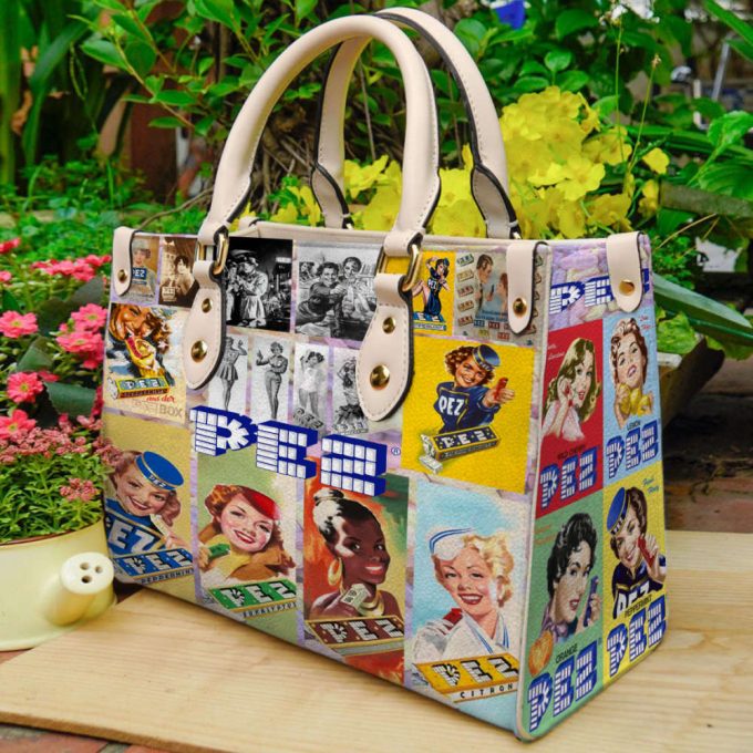 Pez Leather Handbag Gift For Women