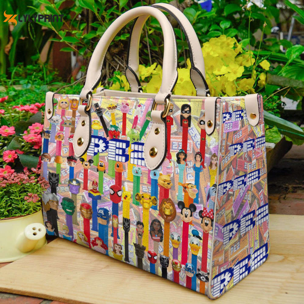 Pez Leather Handbag Gift For Women r Pez Leather Handbag Gift For Women r