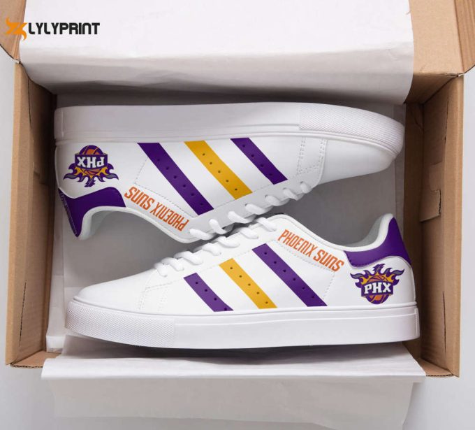 Phoenix Suns 2 Skate Shoes For Men And Women Fans Gift