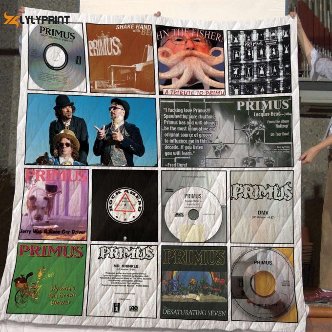 Primus Album 3D Customized Quilt Blanket For Fans Home Decor Gift