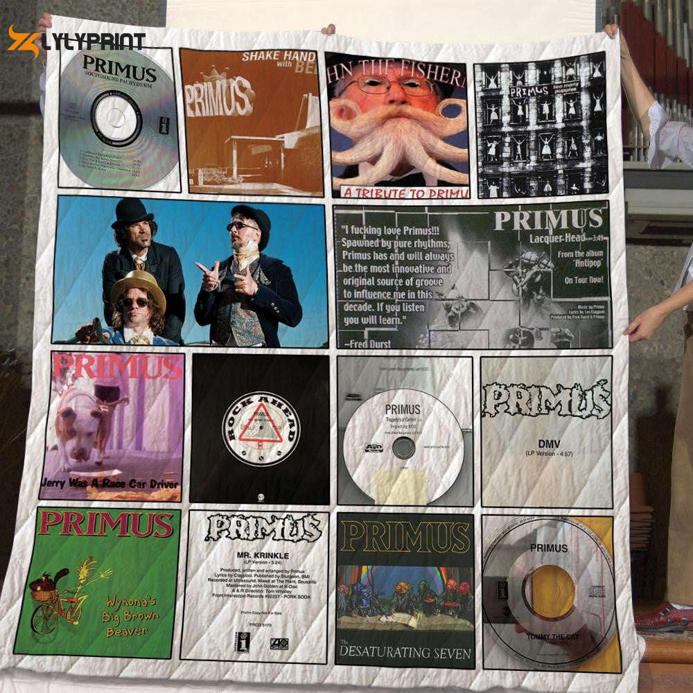 Primus Album 3D Customized Quilt Blanket For Fans Home Decor Gift Primus Album 3D Customized Quilt Blanket For Fans Home Decor Gift