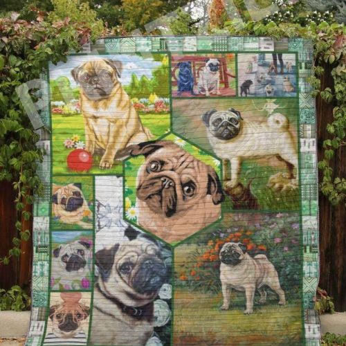 Pug Still In Love With You Awesome 3D Customized Quilt