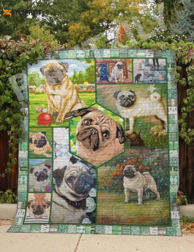 Pug Still In Love With You Awesome 3D Customized Quilt