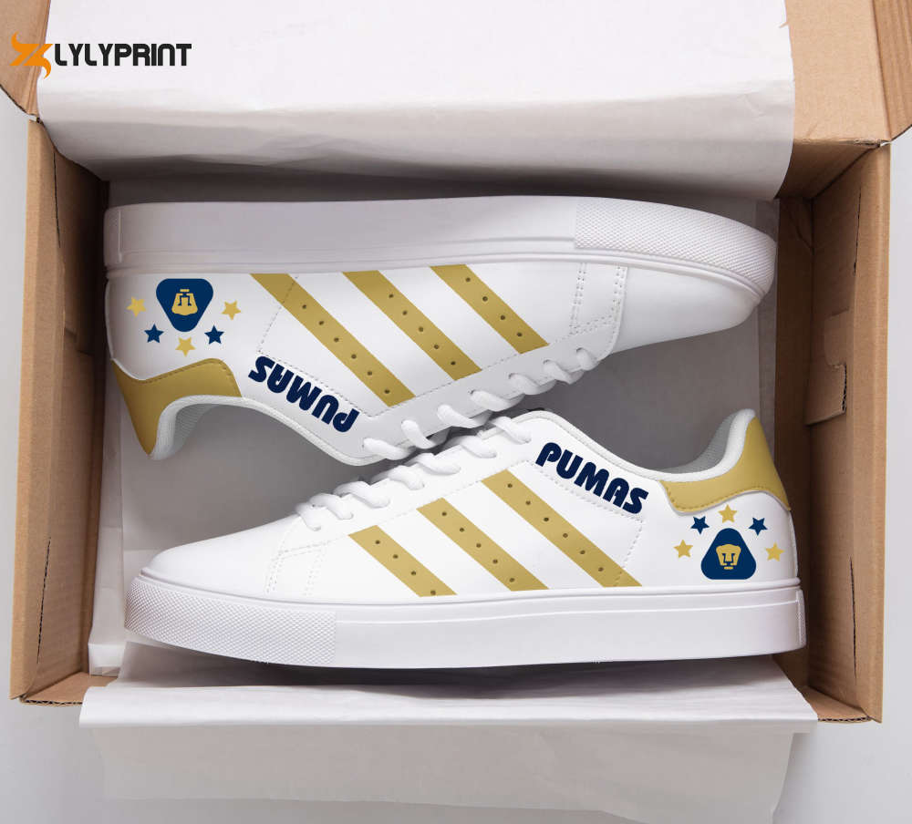 Pumas UNAM Skate Shoes For Men Women Fans Gift Pumas UNAM Skate Shoes For Men Women Fans Gift