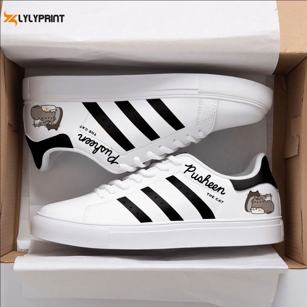 Pusheen Skate Shoes For Men Women Fans Gift Pusheen Skate Shoes For Men Women Fans Gift