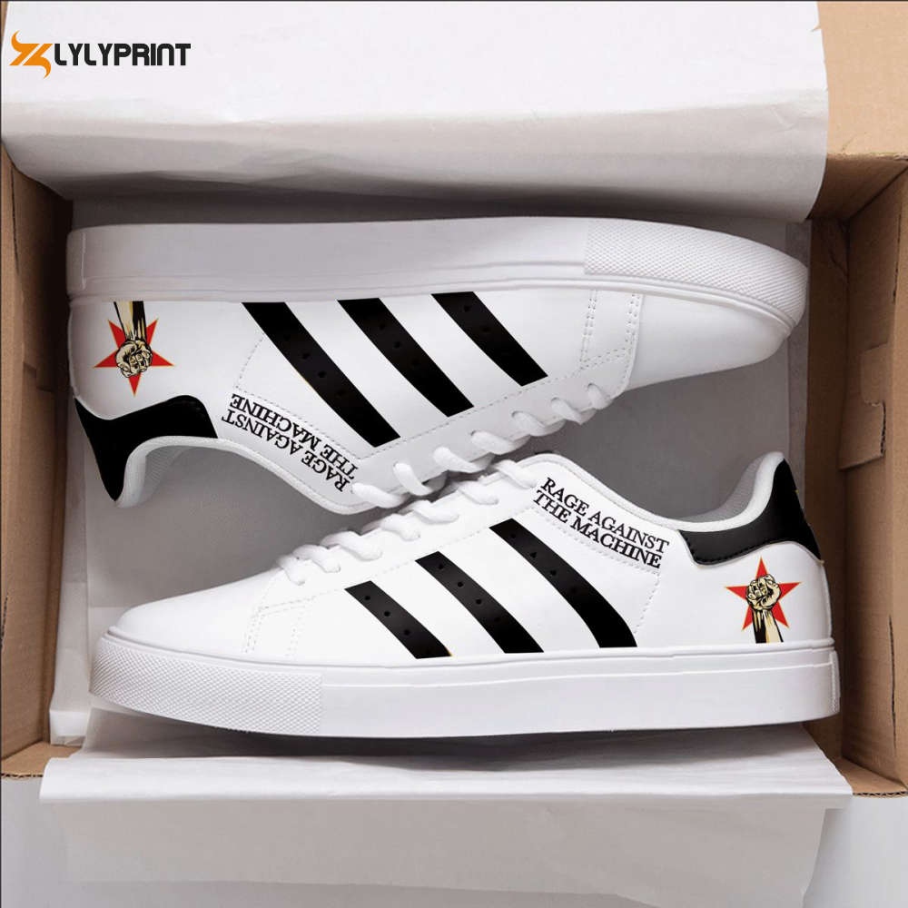 Rage Against The Machine 1 Skate Shoes For Men Women Fans Gift Rage Against The Machine 1 Skate Shoes For Men Women Fans Gift