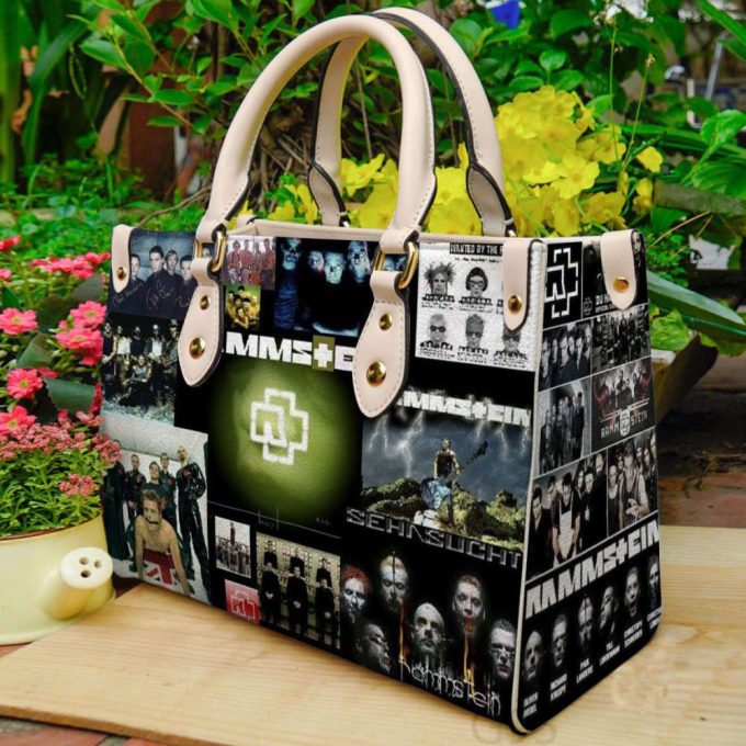 Rammstein Leather Handbag For Women Gift