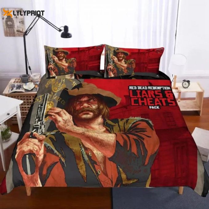 Red Dead Redemption Duvet Quilt Bedding Set