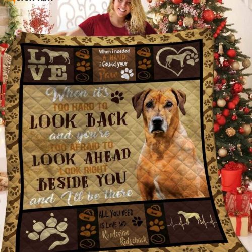 Rhodesian Ridgeback 3D Customized Quilt