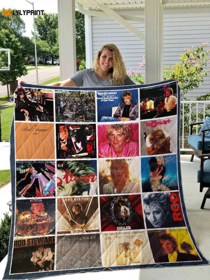 Rod Stewart 3D Customized Quilt Blanket For Fans Home Decor Gift