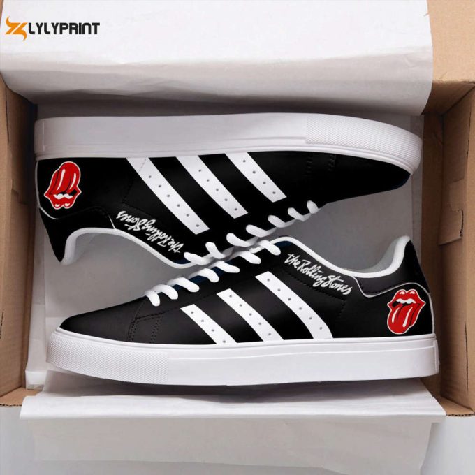 Rolling Stones 2 Skate Shoes For Men Women Fans Gift