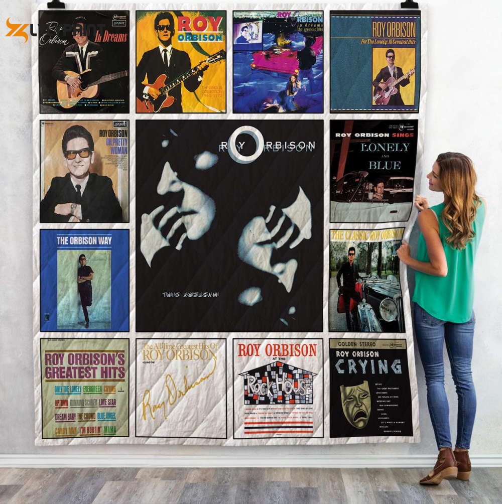 Roy Orbison Albums 3D Customized Quilt Blanket For Fans Home Decor Gift Roy Orbison Albums 3D Customized Quilt Blanket For Fans Home Decor Gift