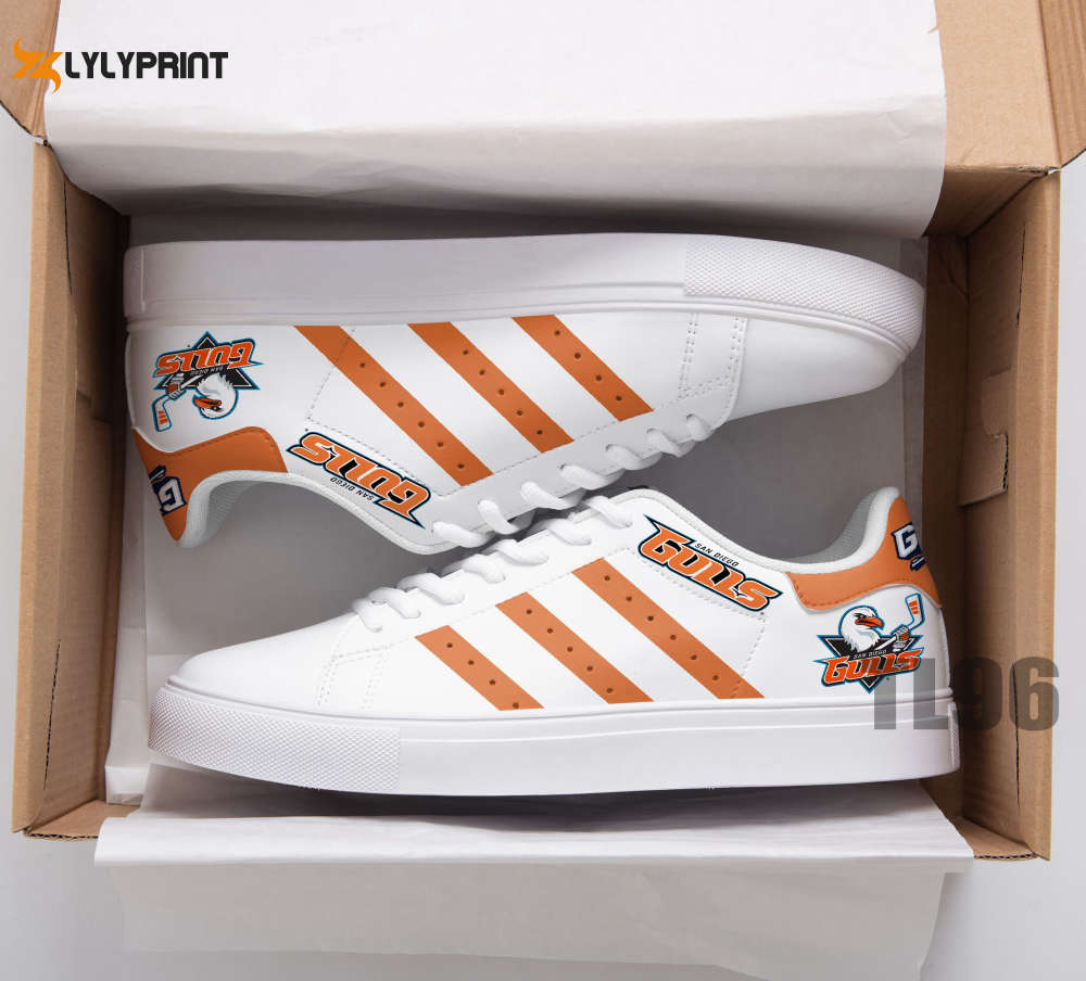 San Diego Gulls Skate Shoes For Men Women Fans Gift San Diego Gulls Skate Shoes For Men Women Fans Gift