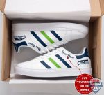 Seattle Seahawks Custom Name Skate Shoes For Men Women Fans Gift