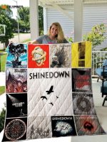 Shinedown Quilt Blanket For Fans Home Decor Gift