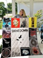 Shinedown Quilt Blanket For Fans Home Decor Gift