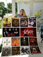 Slayer Quilt Blanket For Fans Home Decor Gift