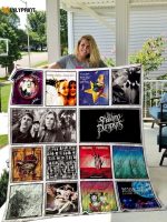 Smashing Pumpkins  Quilt Blanket For Fans Home Decor Gift