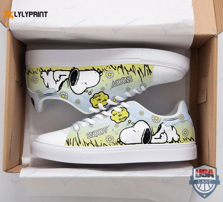 Snoopy Skate Shoes For Men Women Fans Gift Snoopy Skate Shoes For Men Women Fans Gift