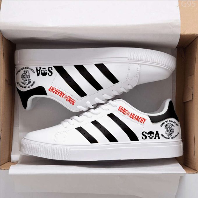 Sons of Anarchy 2 Skate Shoes For Men Women Fans Gift