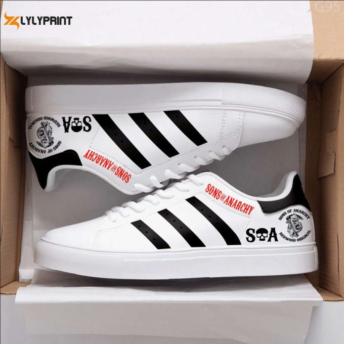 Sons of Anarchy 2 Skate Shoes For Men Women Fans Gift