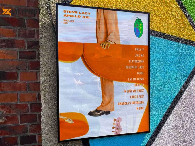 Steve Lacy “Apollo XXI” Album Cover Poster #fac