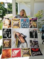 Steven Tyler Quilt Blanket For Fans Home Decor Gift