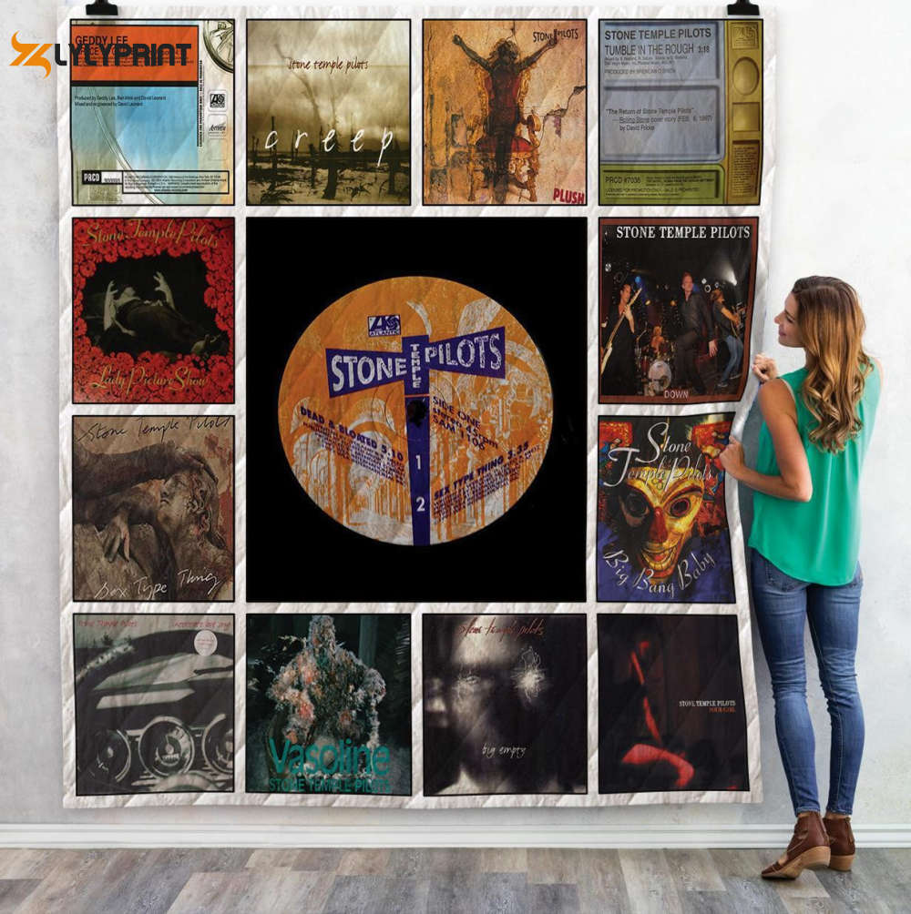 Stone Temple Pilots Singles 3D Customized Quilt Blanket For Fans Home Decor Gift Stone Temple Pilots Singles 3D Customized Quilt Blanket For Fans Home Decor Gift