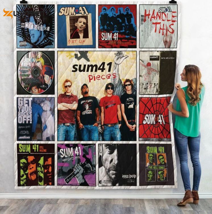 Sum 41 Quilt Blanket For Fans Home Decor Gift Sum 41 Quilt Blanket For Fans Home Decor Gift