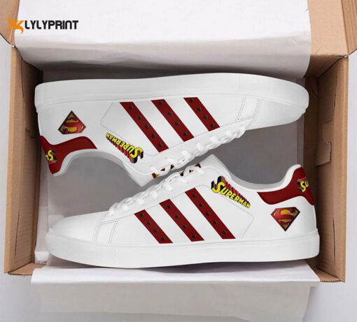 Superman 1 Skate Shoes For Men Women Fans Gift Superman 1 Skate Shoes For Men Women Fans Gift