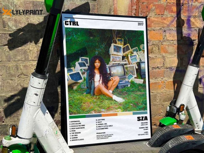 SZA “CTRL” Album Cover Poster #custom